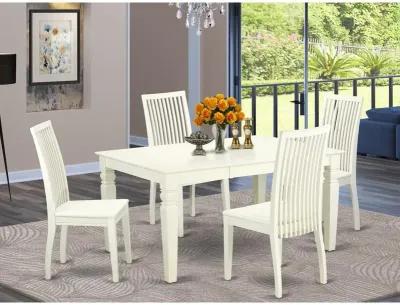 Dining Room Set Linen White