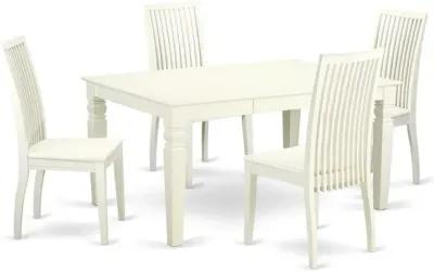 Dining Room Set Linen White