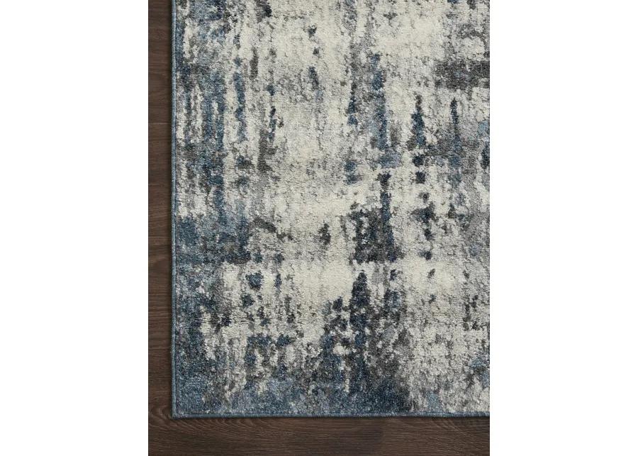 Austen AUS01 Natural/Ocean 7'10" x 10'6" Rug