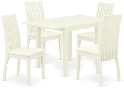 Dining Room Set Linen White