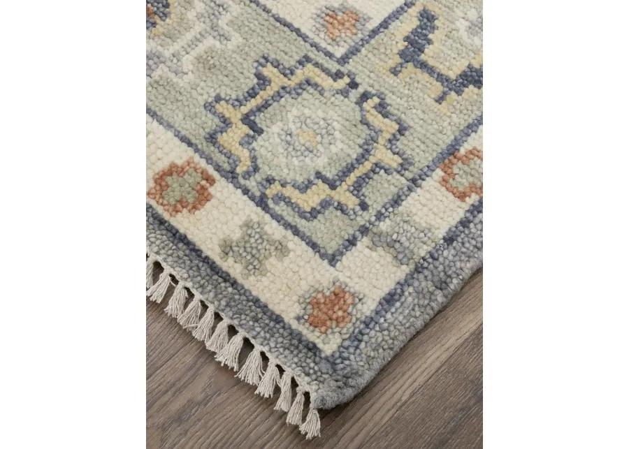 Fillmore 69CIF 2'6" x 12' Blue/Taupe/Gray Runner