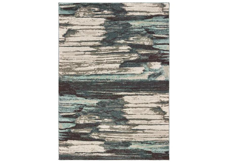 Carson 9'10" x 12'10" Blue Rug