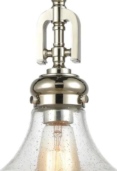 Rutherford 15'' Wide 1-Light Silver Pendant