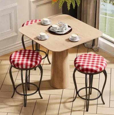 Country Style Industrial Bar Stools, Set of 2