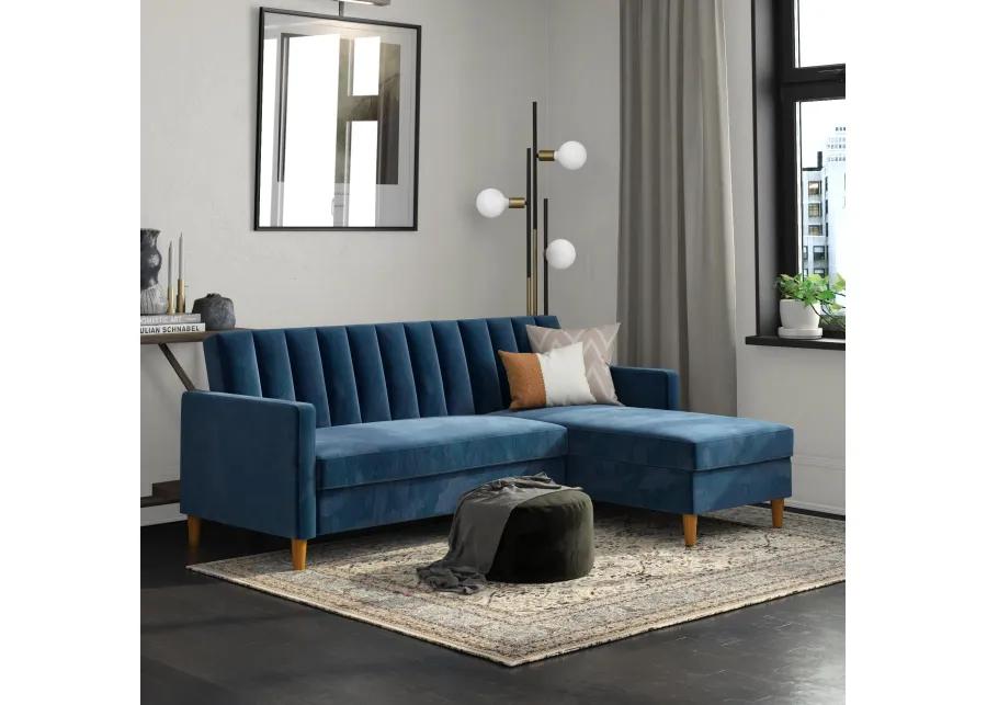 Karen Futon Sectional with Storage