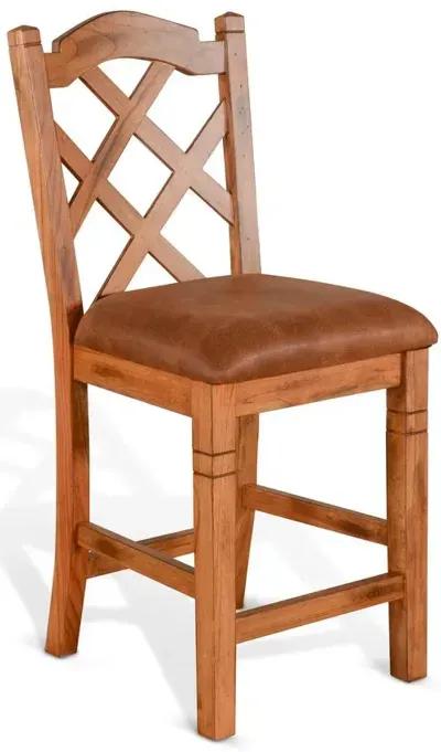 Sunny Designs Double Crossback Barstool