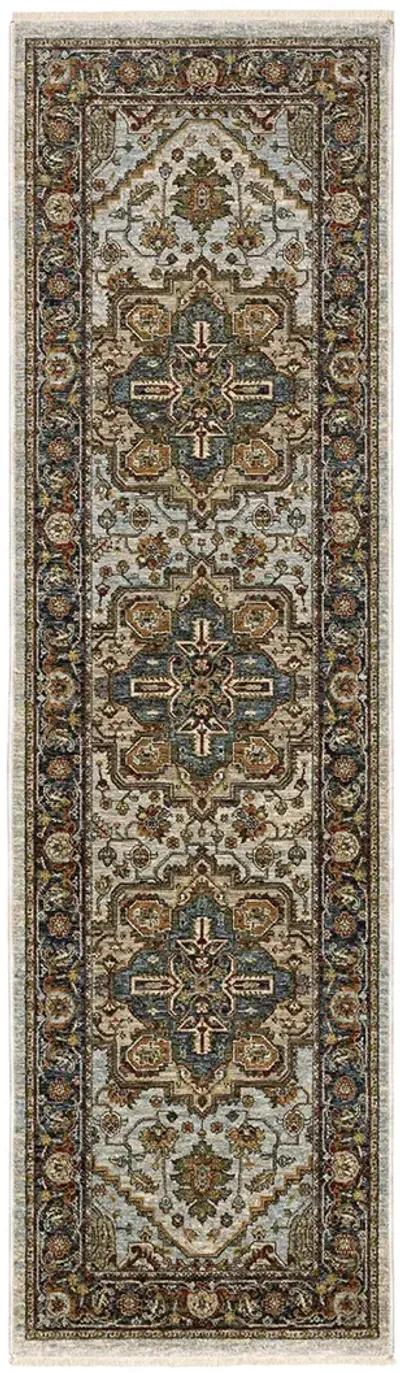 Aberdeen 2'3" x 7'6" Ivory Rug