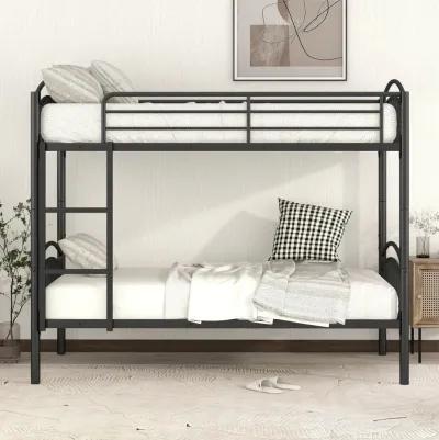 Merax Metal Bunk Bed 2 Beds in One