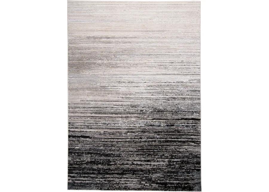 Micah 3337F 13' x 20' Black/Gray Rug