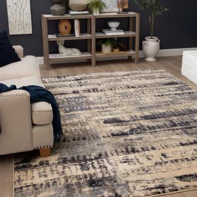 Vanguard by Drew & Jonathan Home Ephemeral Ink Blue 5' 3" X 7' 10" Rug