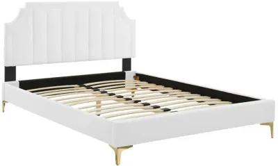 Modway - Sienna Performance Velvet Full Platform Bed