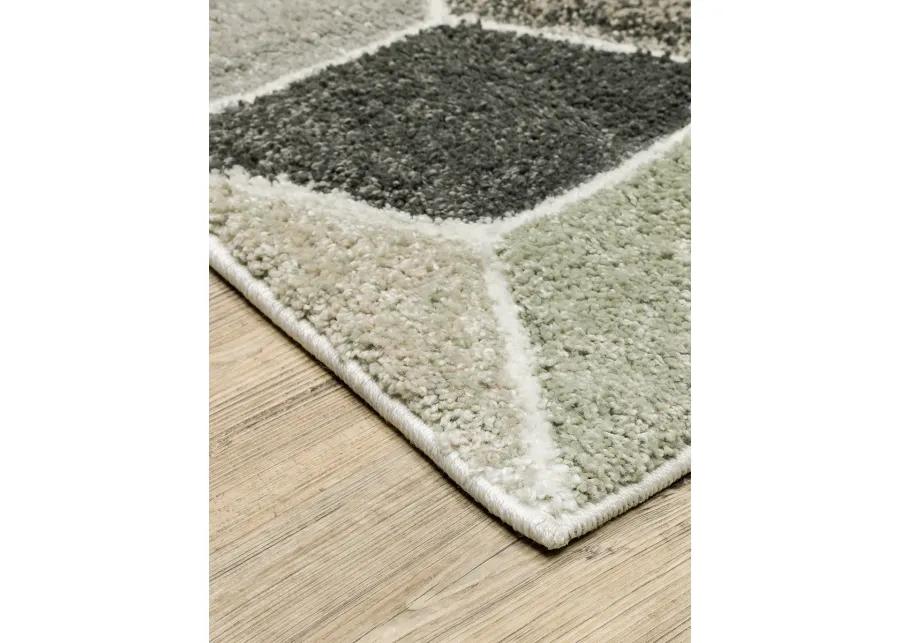 Cambria 3'3" x 5' Ivory Rug