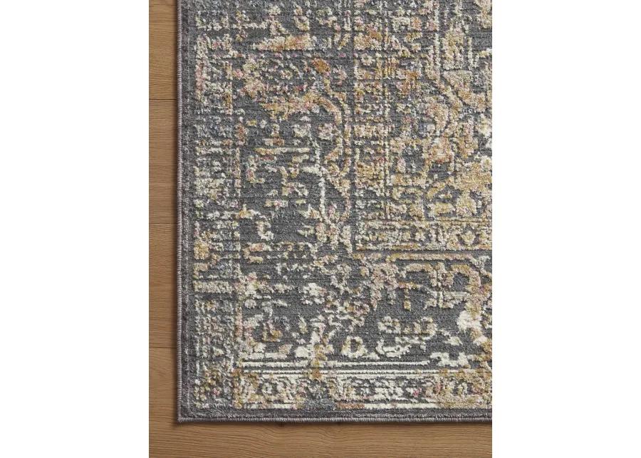 Indra INA05 Graphite/Sunset 6'3" x 9' Rug