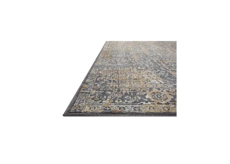 Indra INA05 Graphite/Sunset 6'3" x 9' Rug