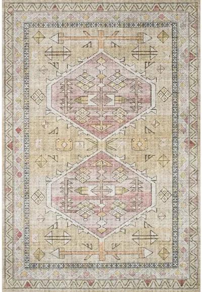 Skye SKY04 Gold/Blush 3'6" x 5'6" Rug