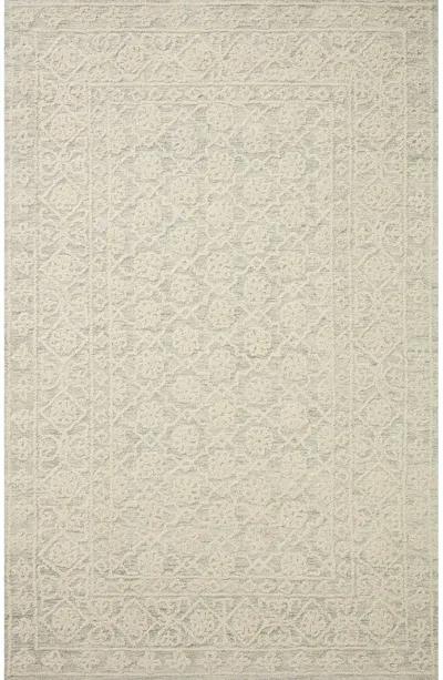 Cecelia CEC01 Mist/Ivory 8'6" x 12' Rug