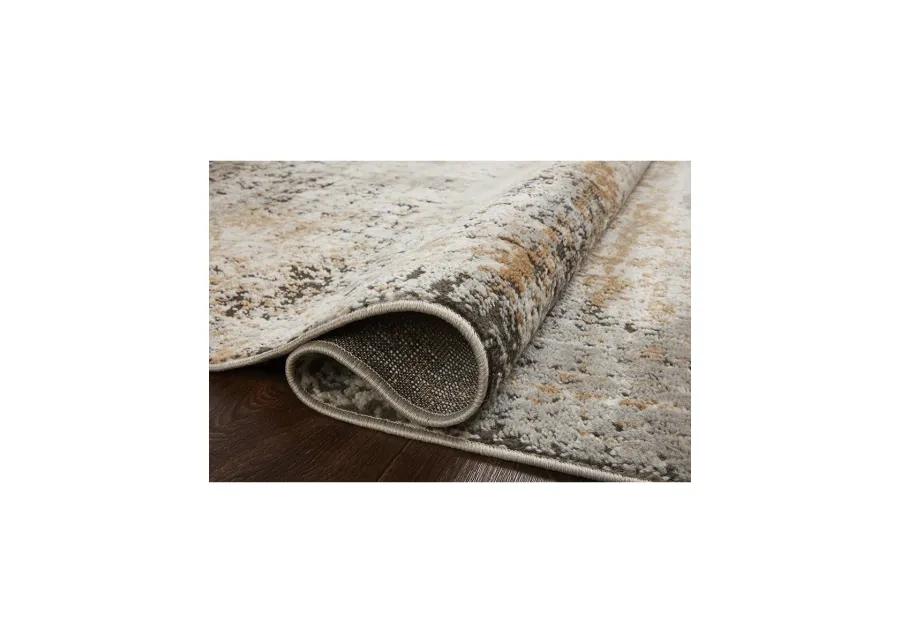 Bianca BIA01 Stone/Gold 3'4" x 5'7" Rug