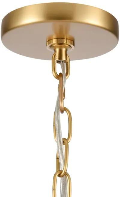 Abaca 32" Wide 6-Lt Chandelier