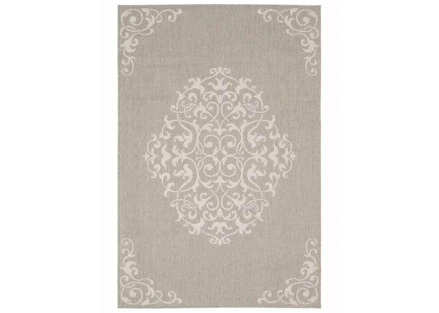 Portofino 5'3" x 7'3" Grey Rug