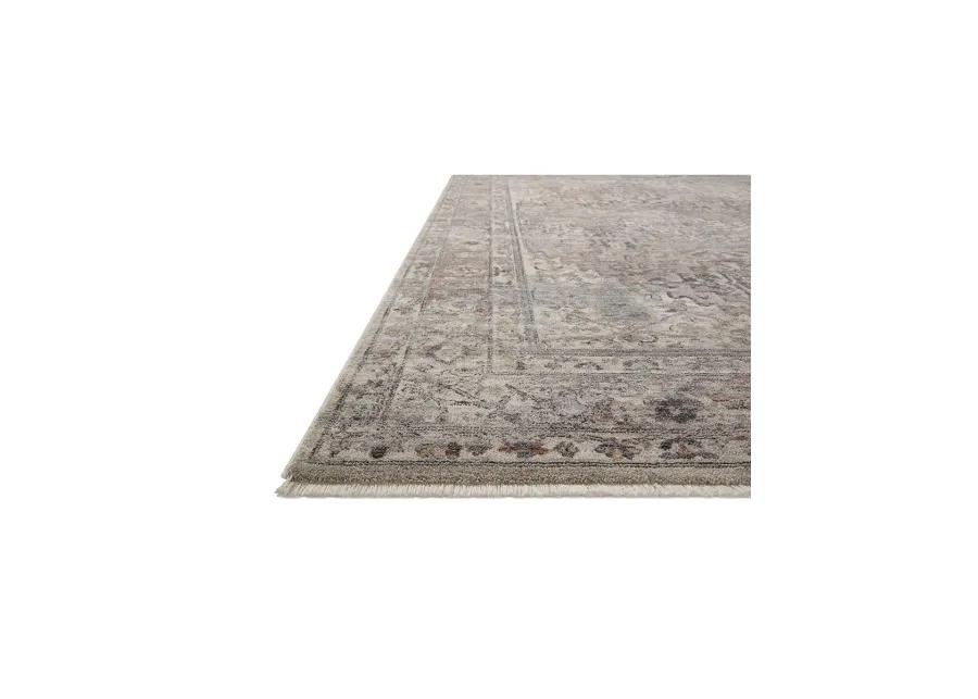 Lyra LYR05 Sunset/Silver 5'3" x 7'9" Rug