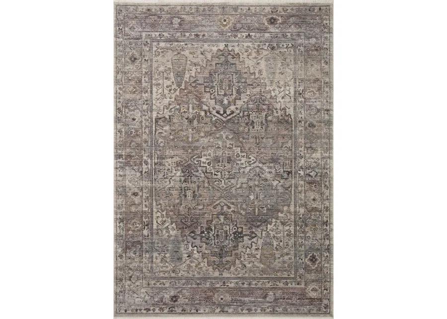 Lyra LYR05 Sunset/Silver 5'3" x 7'9" Rug