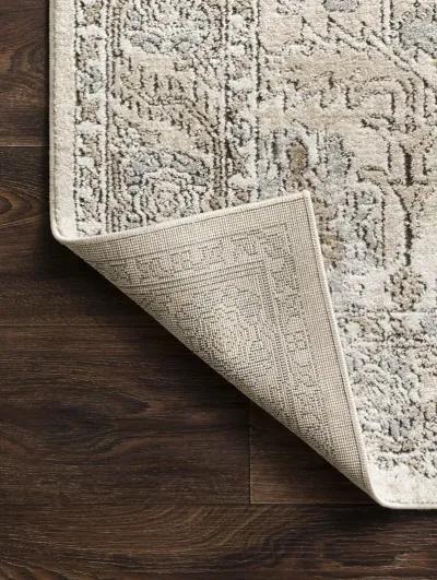 Teagan TEA03 Ivory/Sand 5'3" x 7'6" Rug