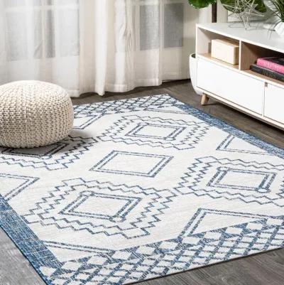 Marokko Diamond Tribal Medallion Indoor/Outdoor Area Rug