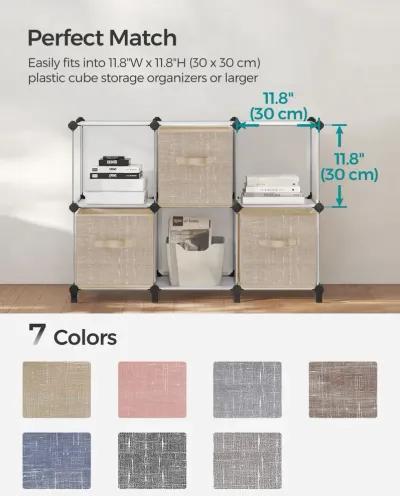 Non-Woven Fabric Storage Cubes with Double Handles