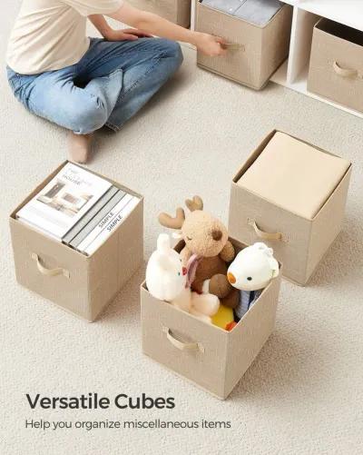 Non-Woven Fabric Storage Cubes with Double Handles