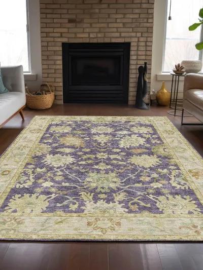 Hatay HY2 Eggplant 2'3" x 7'6" Rug