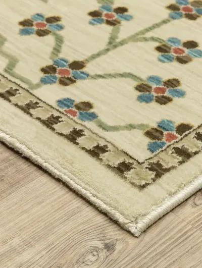 Francesca 2' x 3' Ivory Rug