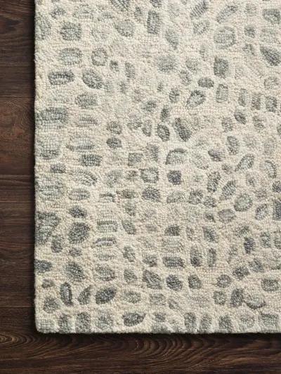 Masai MAS03 Silver Grey/Ivory 7'9" x 9'9" Rug