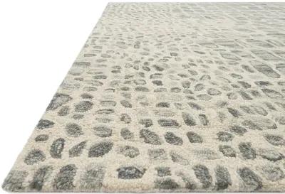 Masai MAS03 Silver Grey/Ivory 7'9" x 9'9" Rug