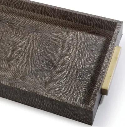 Rectangle Shagreen Boutique Tray