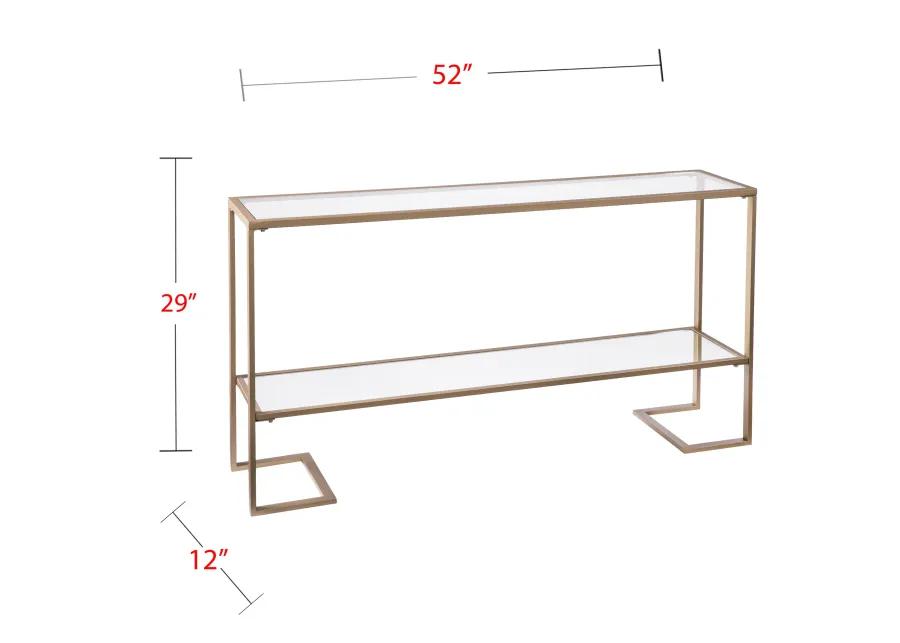 Chagford Narrow Metal Console