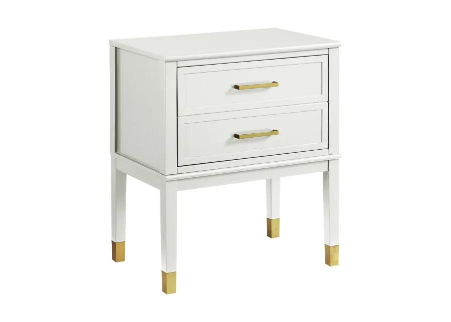 Brody Side Table in White