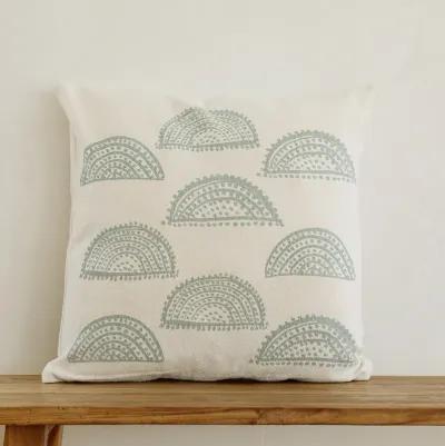 Artisan mirage intricate Arabesque pattern lumbar pillow