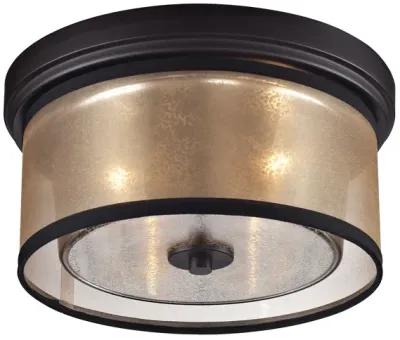 Diffusion 13'' Wide 2-Light Flush Mount