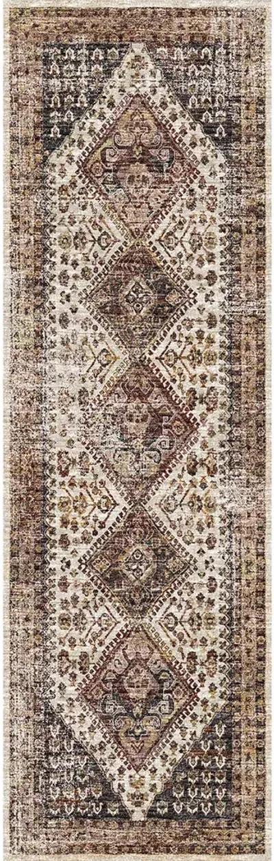 Jericho JC9 Putty 2'6" x 10' Rug