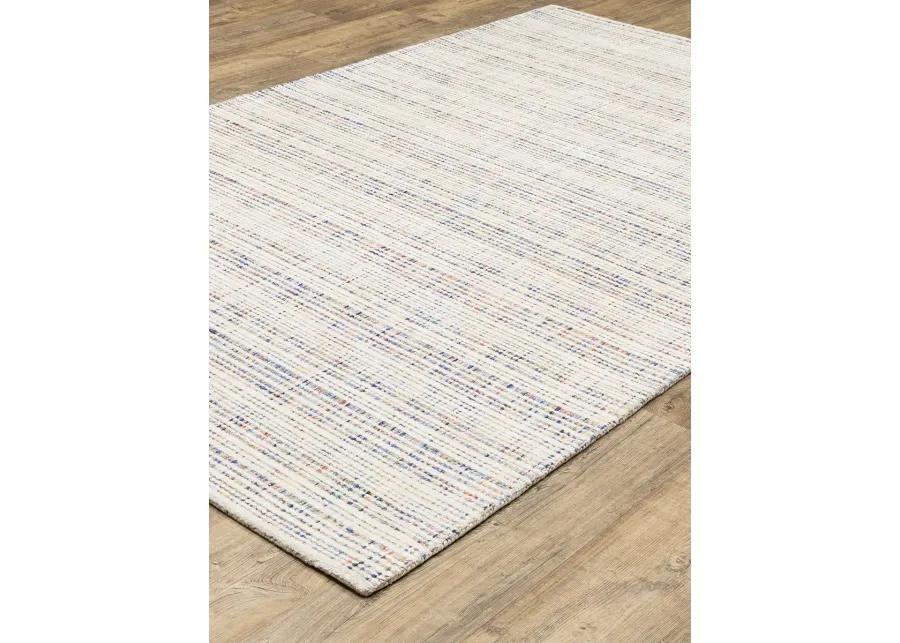 Circa 2'6" x 8' Ivory Rug