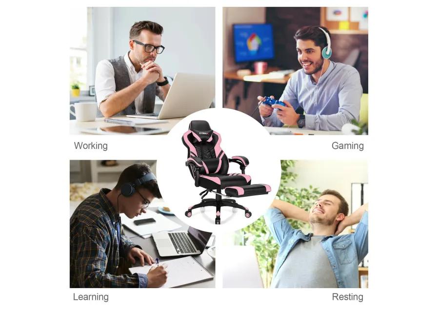 Costway Office Computer Desk Chair Gaming Chair Adjustable Swivel