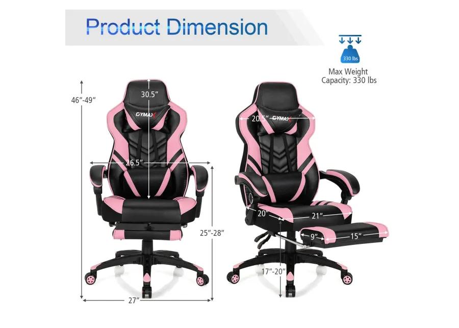 Costway Office Computer Desk Chair Gaming Chair Adjustable Swivel