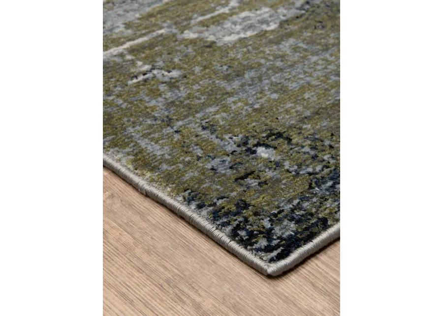 Caravan 3'3" x 5' Blue Rug