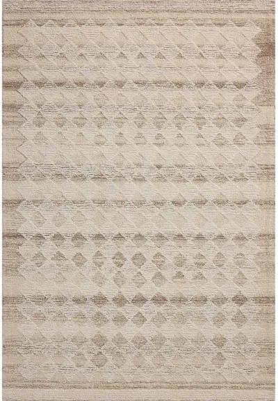 Rae Natural/Ivory 2'6" x 7'6" Runner Rug by Magnolia Home by Joanna Gaines x Loloi