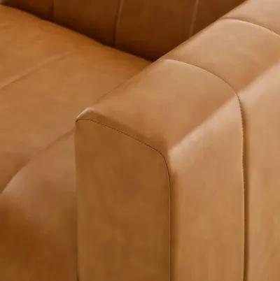 Bartlett Vegan Leather 3-Piece Sofa Brown EEI-4515-TAN