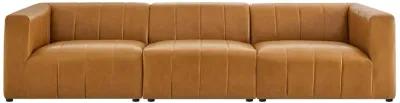 Bartlett Vegan Leather 3-Piece Sofa Brown EEI-4515-TAN