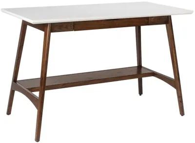 Gracie Mills Hendricks Effortless Elegance Oak Wood Desk