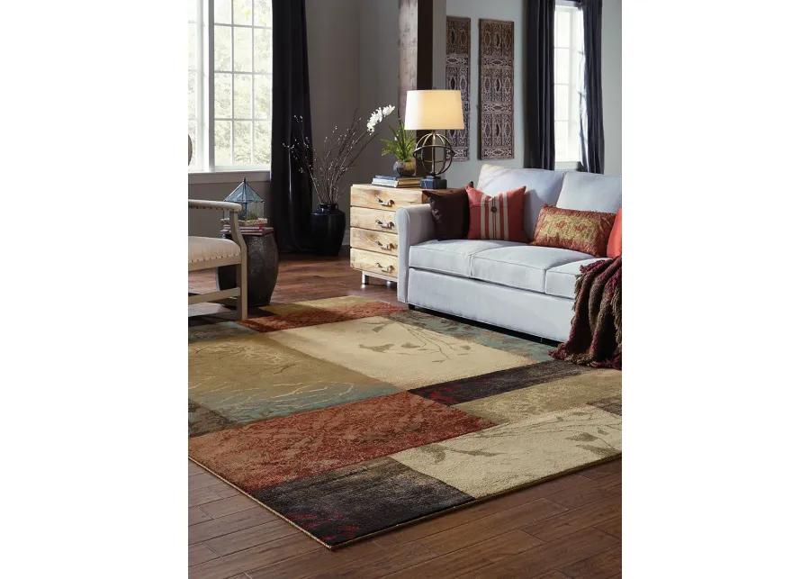 Hudson 5'3" x 7'6" Beige Rug