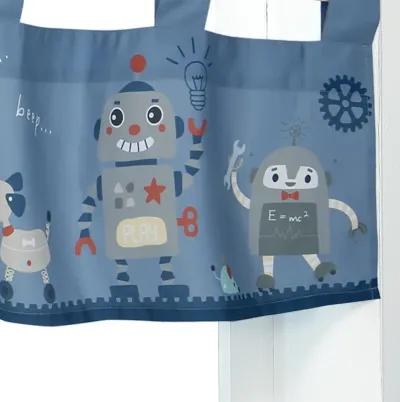 Bedtime Originals Robbie Robot Nursery/Child Window Valance