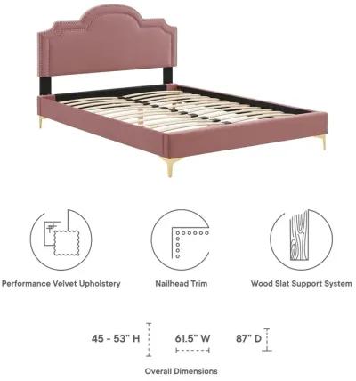 Modway - Aviana Performance Velvet Twin Bed